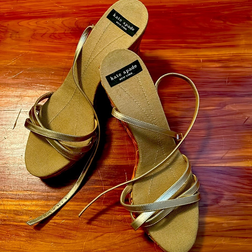 Kate Spade Summer Wedges